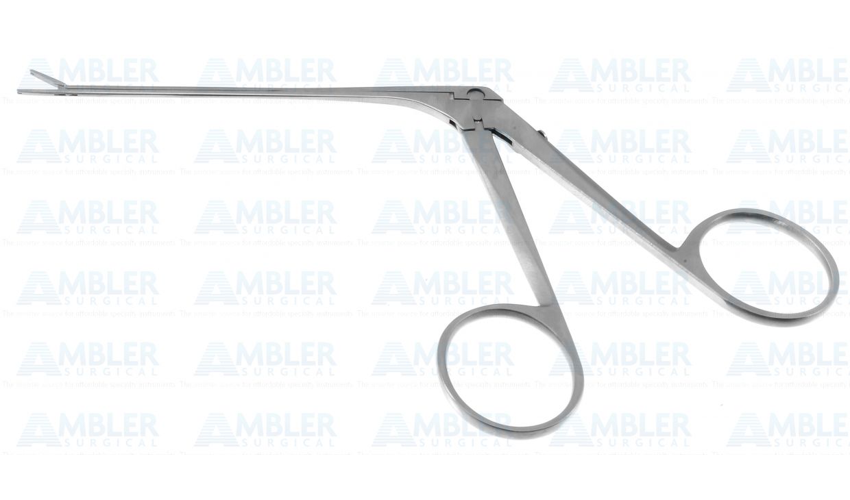 Scheer Crimper Forceps, 5.0 Mm Smooth Jaws, Single Lengthwise Groove In The Lower Jaw, Shaft 2 3/4" (72.0 Mm), 5 1/8" (13. Cm)